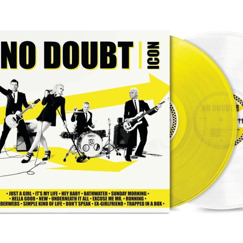 No Doubt Icon 2-LP ~ Exclusive Colored Vinyl (1 Yellow, 1 White) ~ New/Sealed!